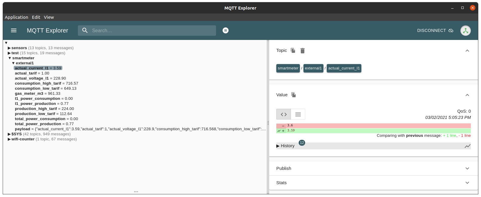 MQTT Explorer